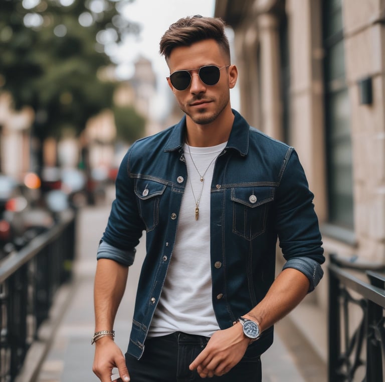 An influencer sharing a heartfelt story about mental wellness on social media.