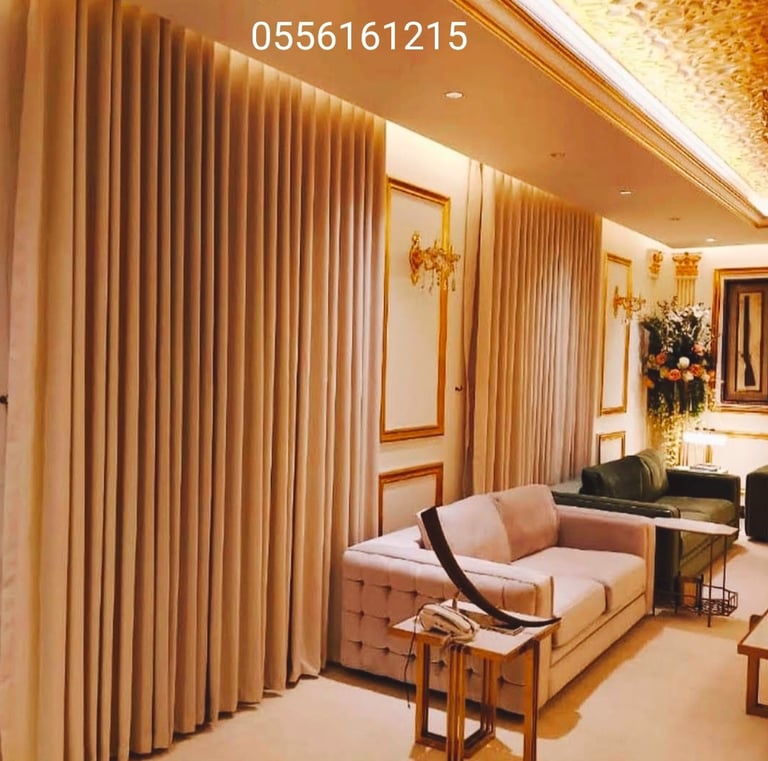 Modern Curtains and Sofa Upholstery for Riyadh Homes