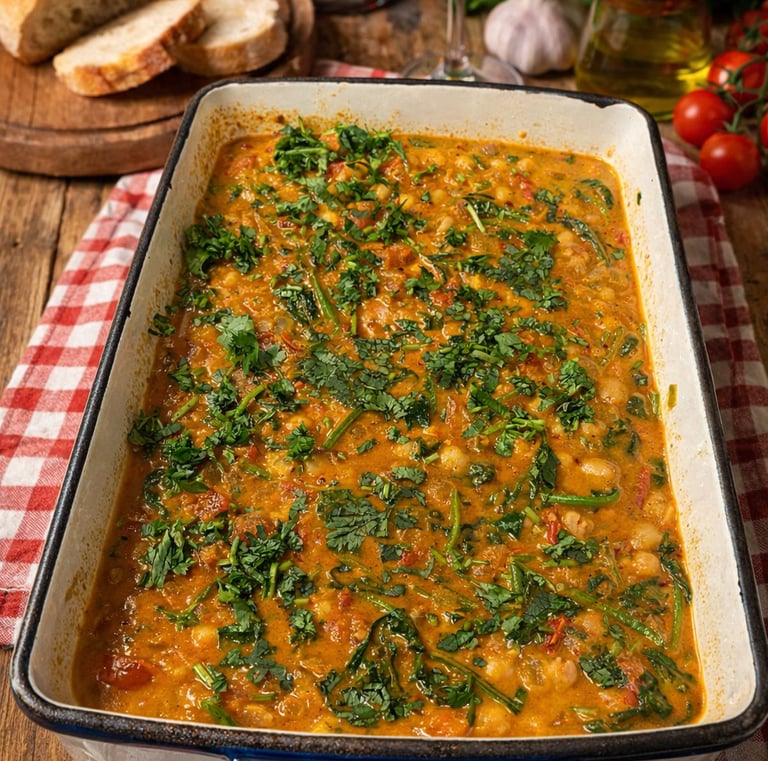 Vegan Calabrian Chickpea Stew