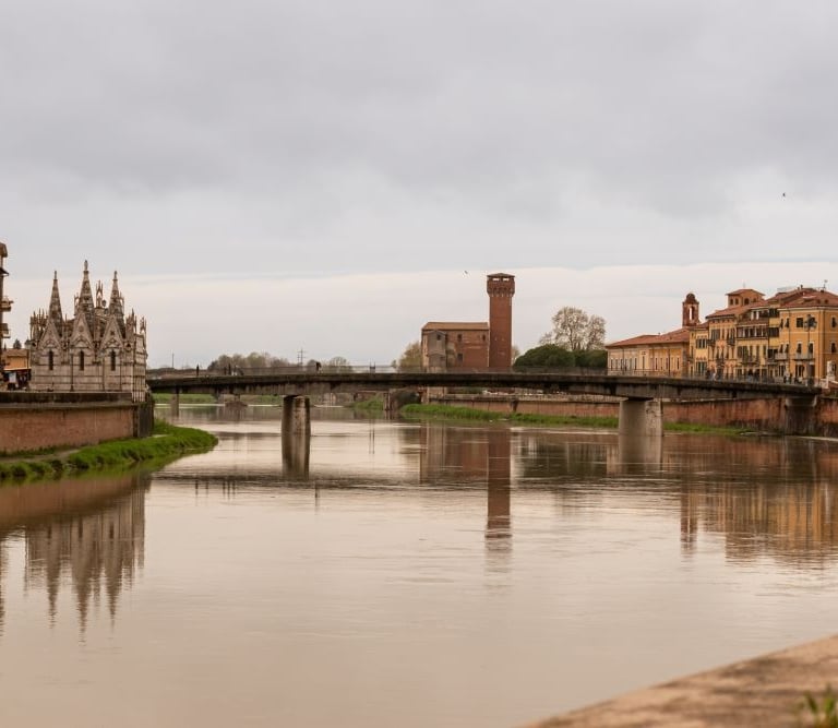 Piza, kelionės kemperiu, Toskana, Italija