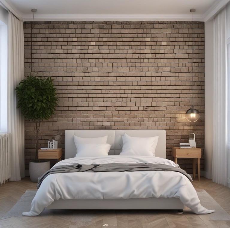 Creative drywall design with soft lighting in a living area.