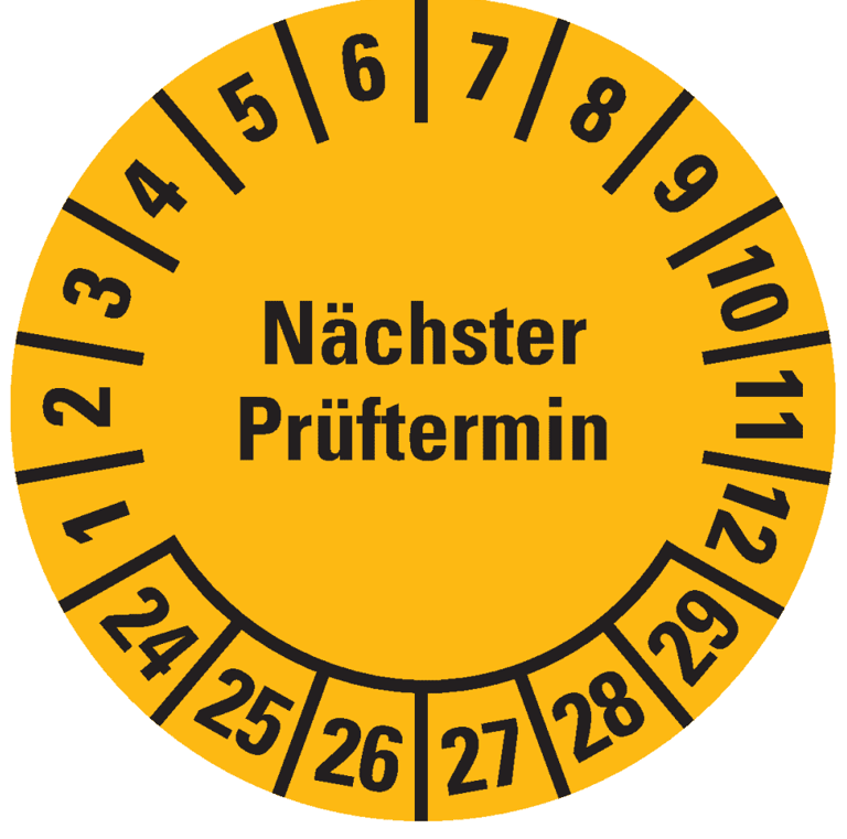 UVV Plakette Gabelstapler