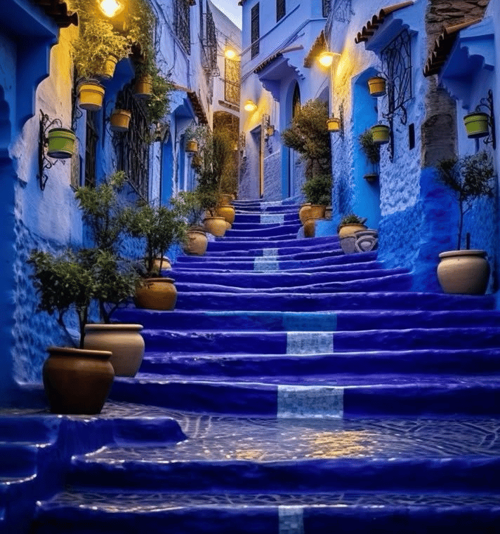 Chefchaouen Marrocos, cidade azul, turismo para brasileiros, roteiro fotográfico.