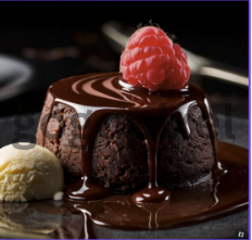 AI Lava cake