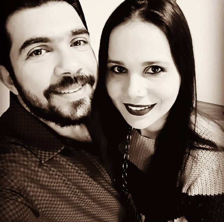Eu e minha fiel esposa