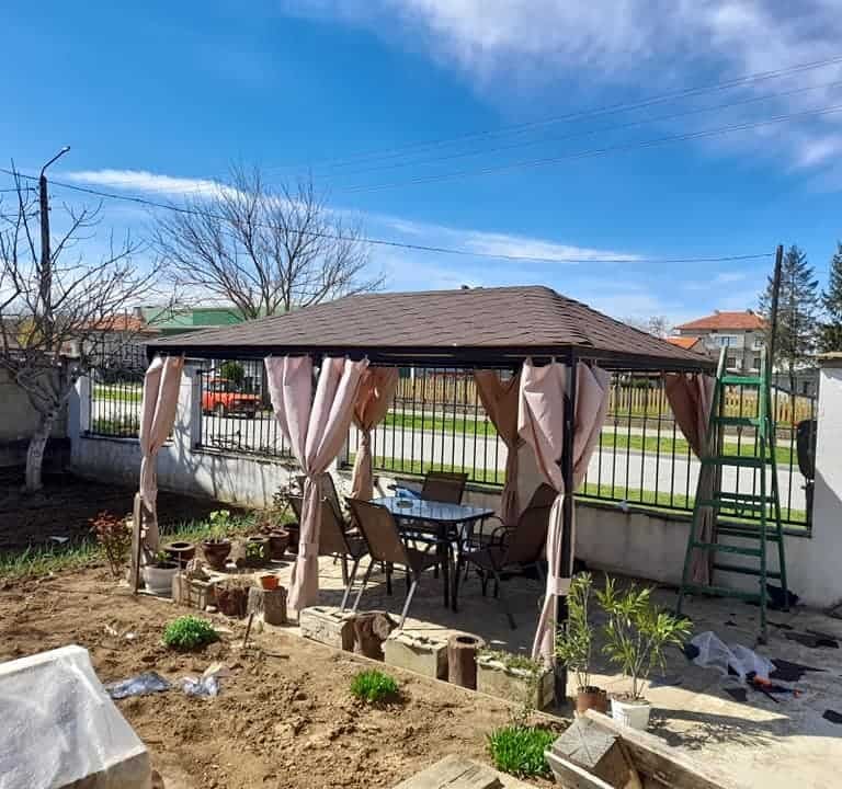 алуминиеви стълби, беседки, парапети