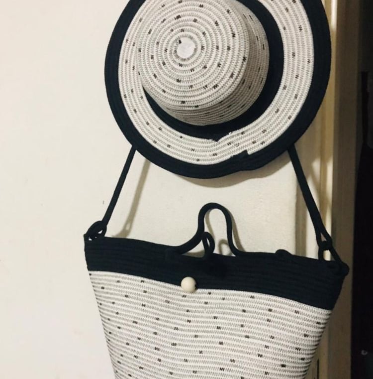a hat - like hat with a hat on it