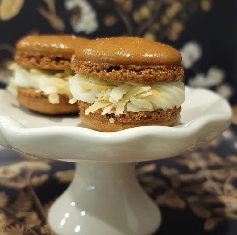 gluten free macaron leander tx texas macaroon almond joy joy chocolate