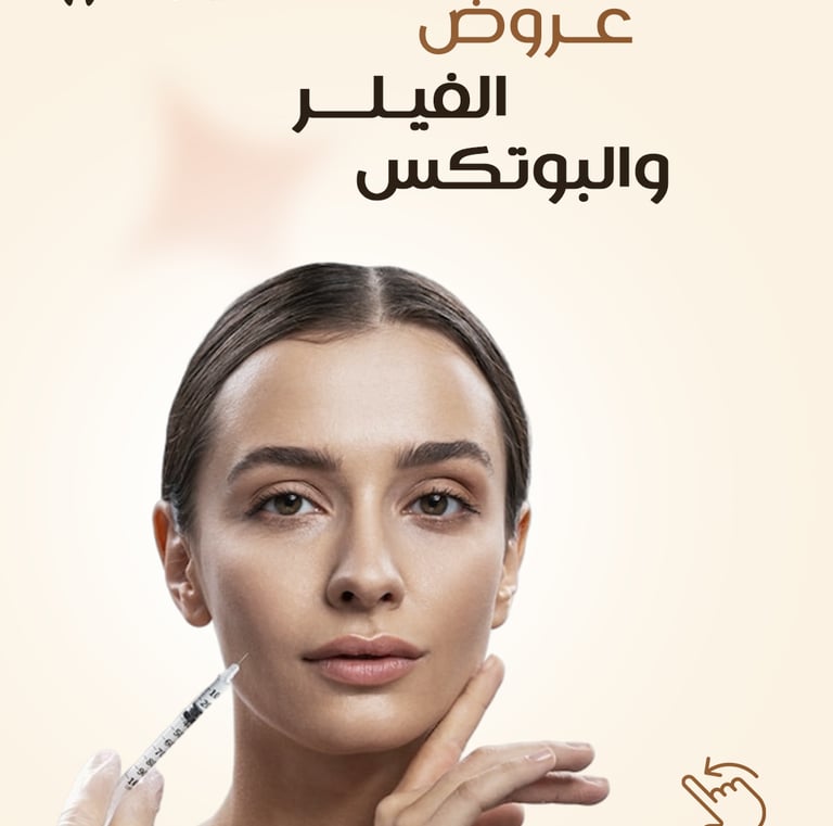 عروض الفيلر من عيادات الصفوة البلاتينية