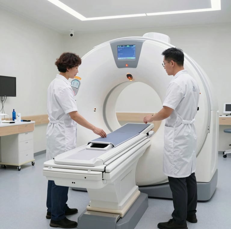 Various types of medical devices arranged for easy viewing.