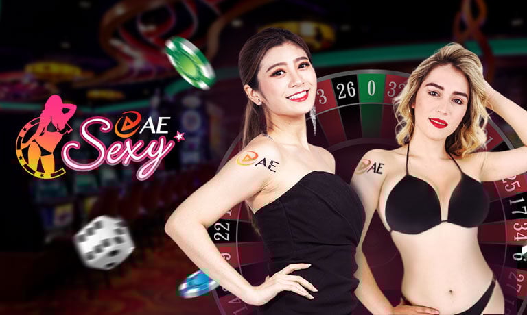 two women in bikinis playing roulet at a casino