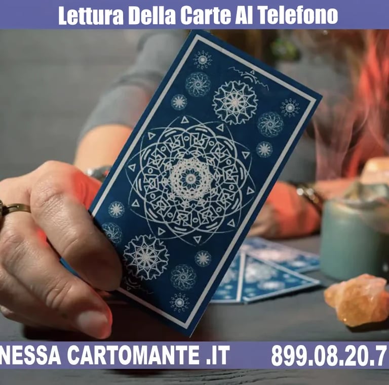 lettura delle carte al telefono