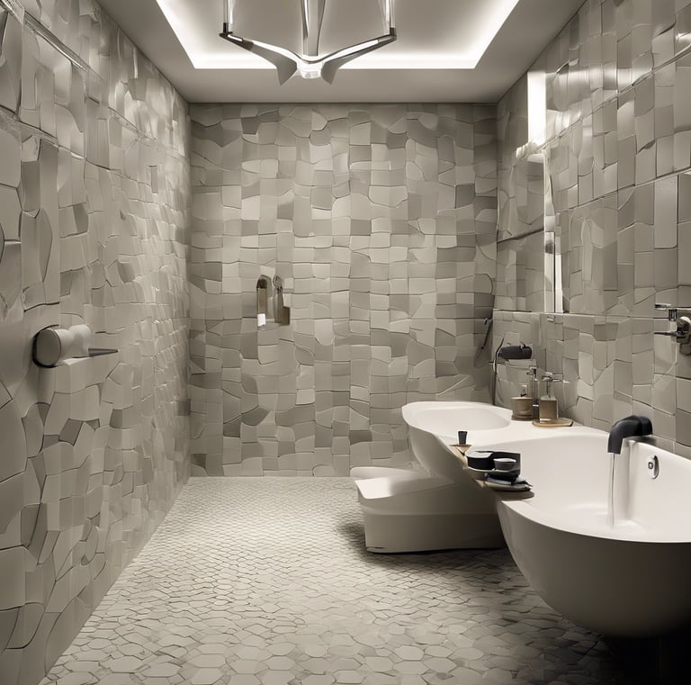 a close up of a wall with a pattern on it