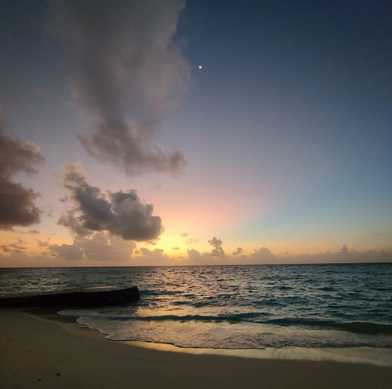 tramonto maldive