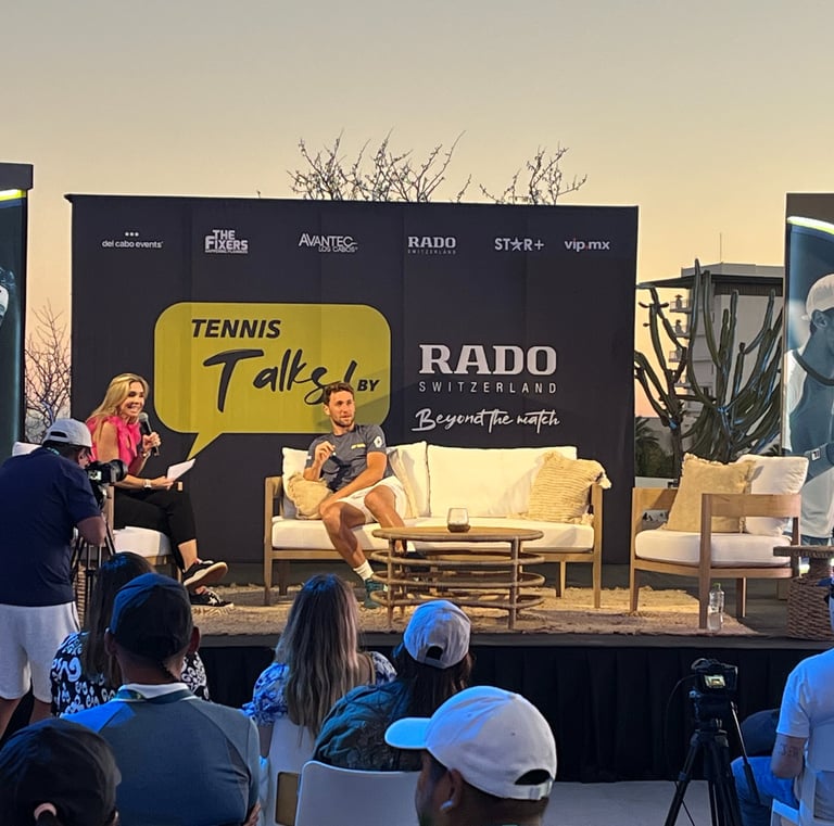 Foto del Tennis Talks de 2024