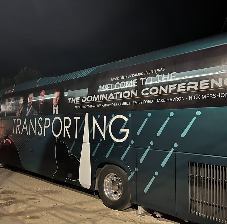 Personalización de vehículos para eventos