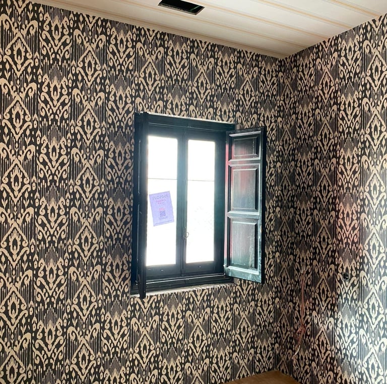 papel pintado pared con ventana Rivas Vaciamadrid