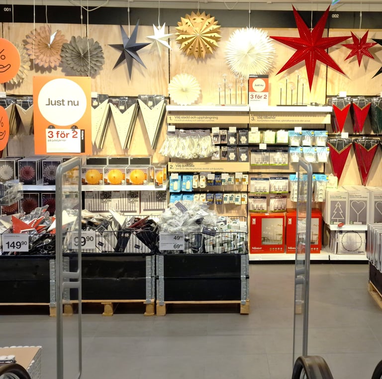 Merchandising Store entre