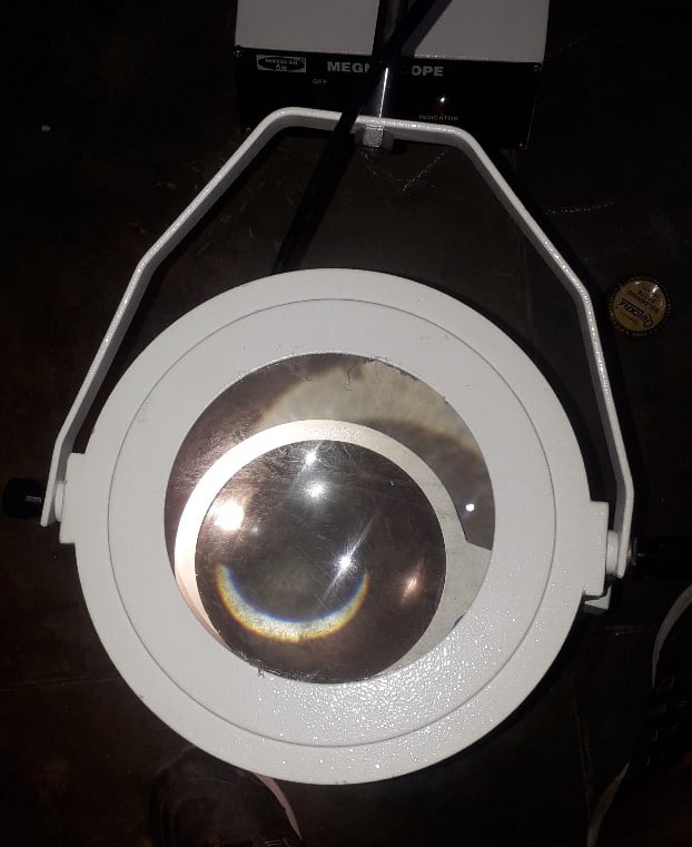 #magnifyinglamp dual lens