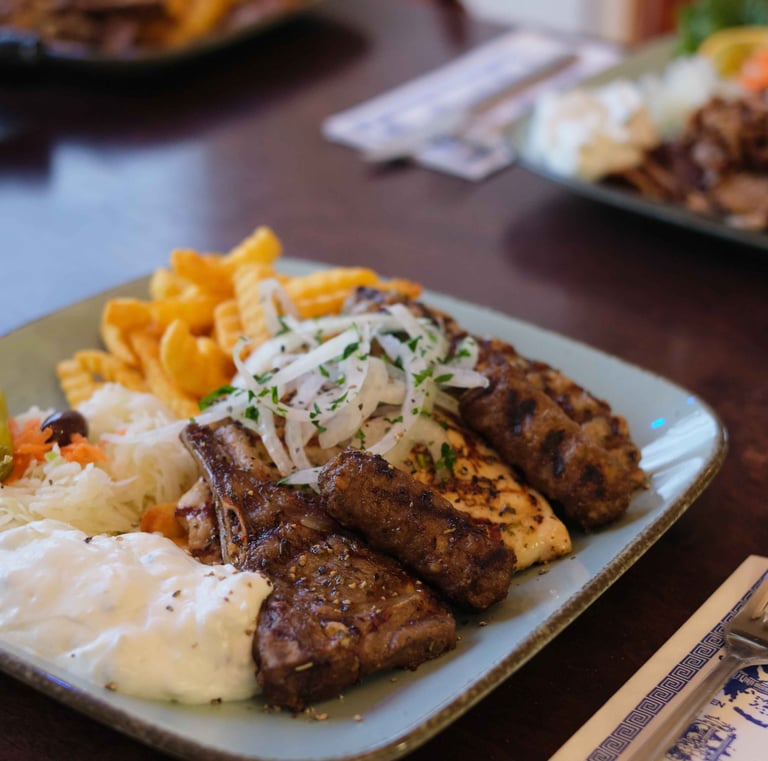 Korfu Grill essen