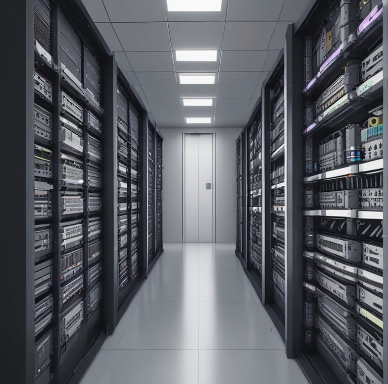 a white box with black text on a wooden surface