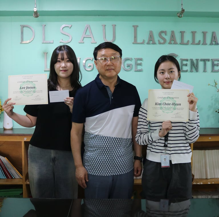 Vocabulary master and Student of the Month