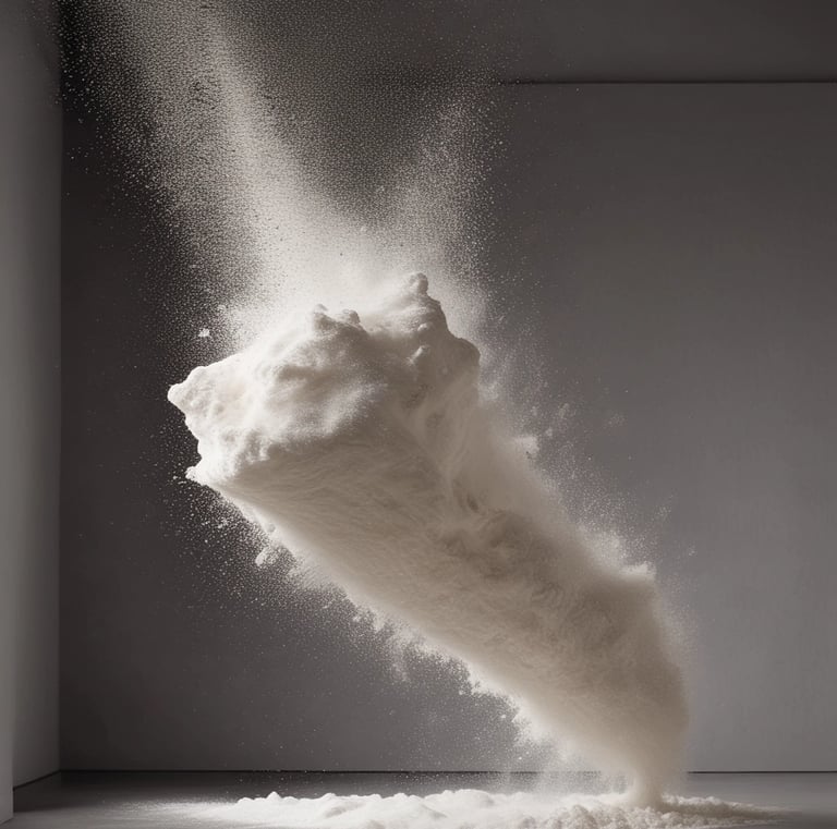 three square pastry with strawberries on top platter