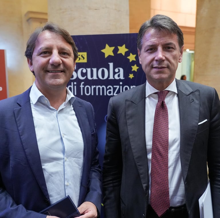 Pasquale Tridico Giuseppe Conte