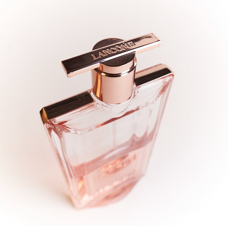 Product shot of a perfume