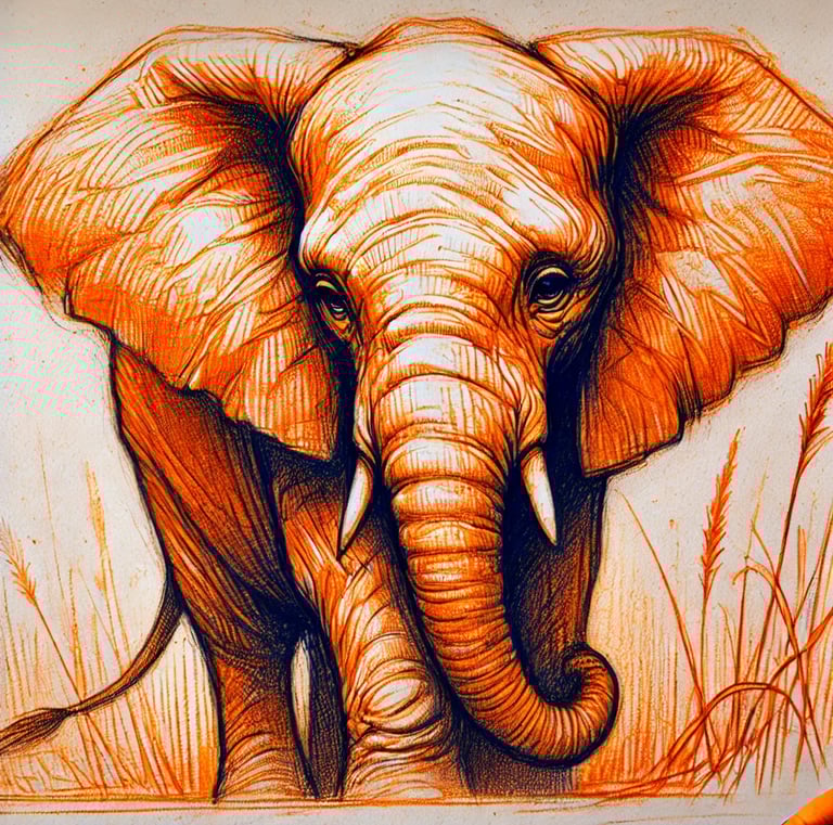 Elephant sketch