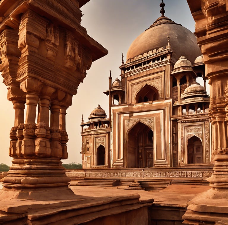 a desert landscape with mountains in the distance