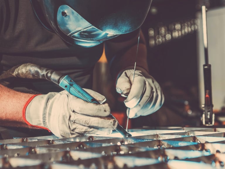 SWB Global Academy Nurturing Curious Minds Individualized Learning | Students' learning welding