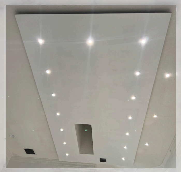 Silver Square Renovation drywall
