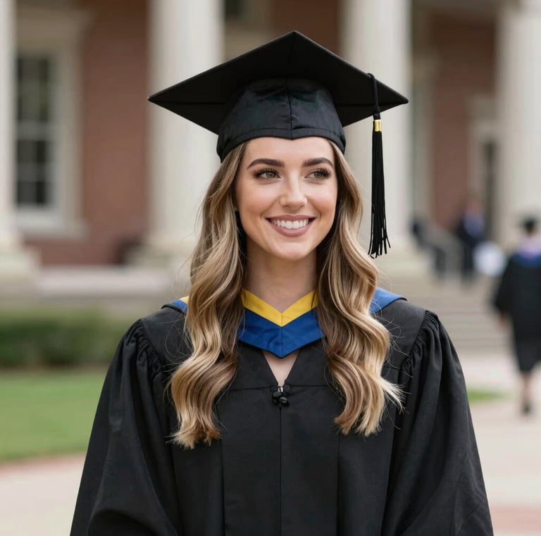 A girl with degree of phD
