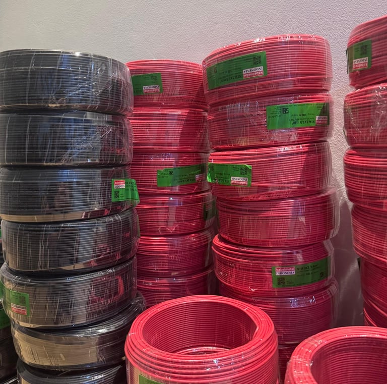 Ready Stock Kabel NYA 1x1,5mm NYA 1x2,5mm