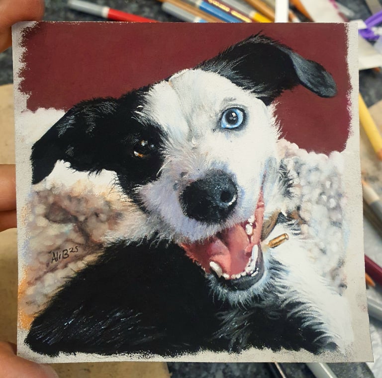 Pastel Portrait of Jess by Alison Burchert