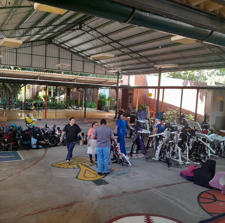 Tous les appareillages au centre de réhabilitation