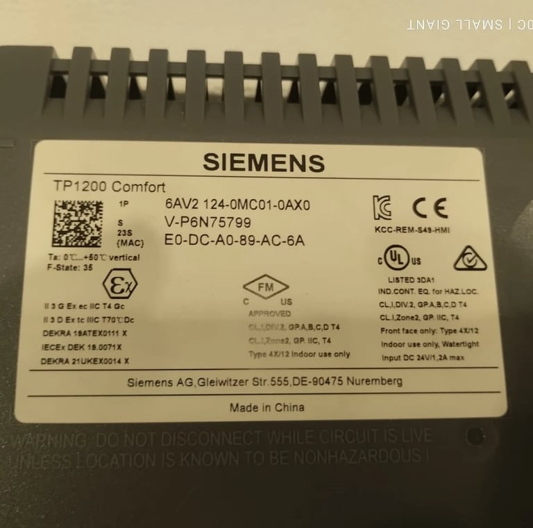 Siemens HMI Price in Pakistan