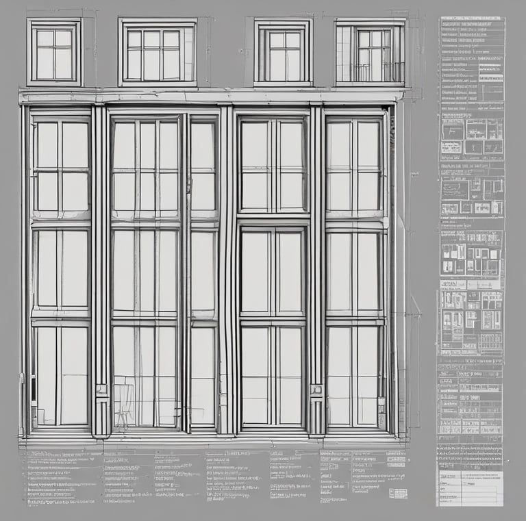 A spacious office area with open-plan desks and abundant natural light streaming through large windows.