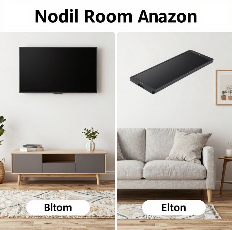 A cozy living room featuring soft pastel walls and modern wooden furniture.