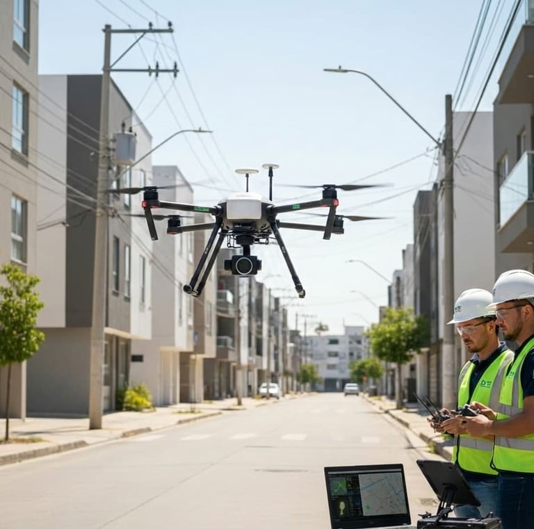 Fotogrametría con Dron  - DYZ Ingeniería