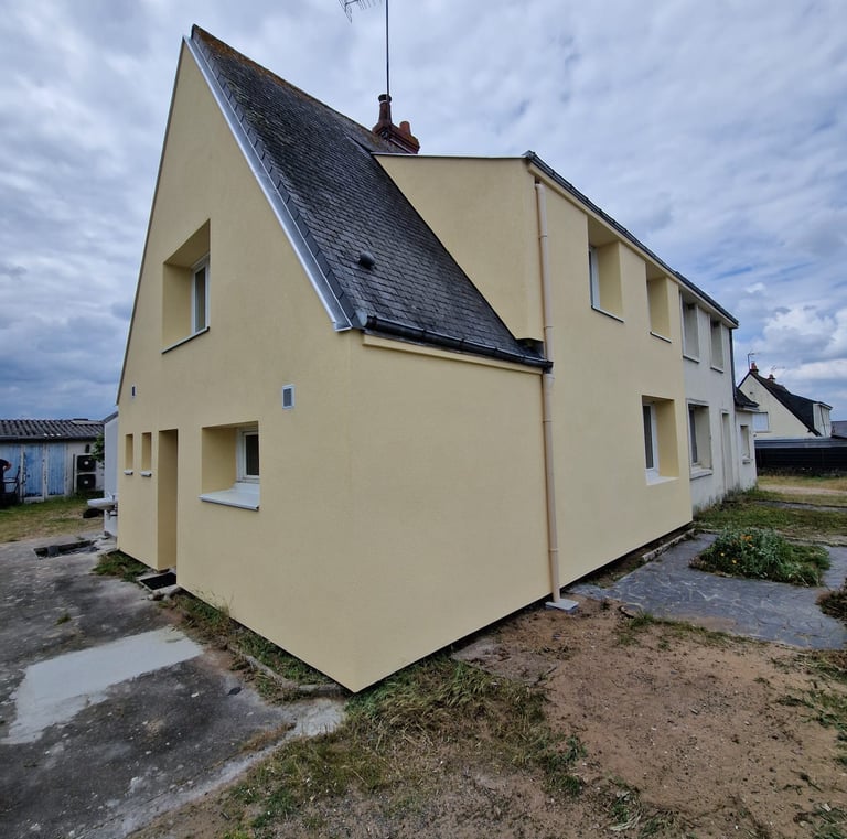 a house with a roof that has a roof that is not yet visible