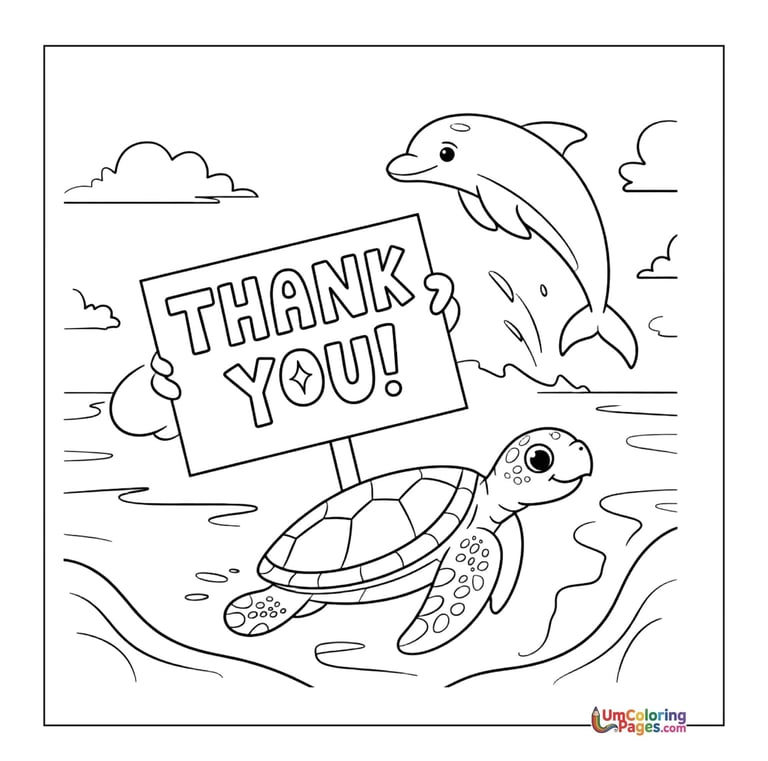 Turtle with shell coloring template reptile pet page