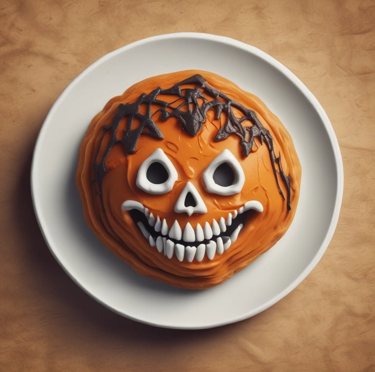 Delicious Halloween-themed cookies in various shapes.