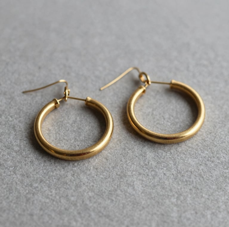 Elegant silver earrings with intricate filigree details displayed on a marble surface.