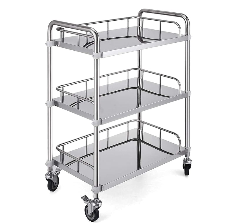 3 Layer Instrument Trolley