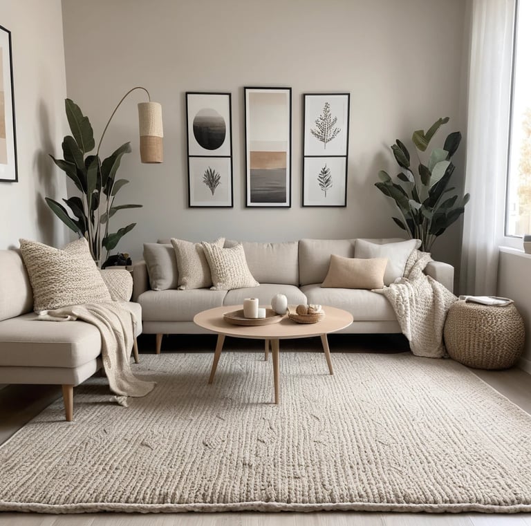 Neutral Couch Throw Pillow Covers