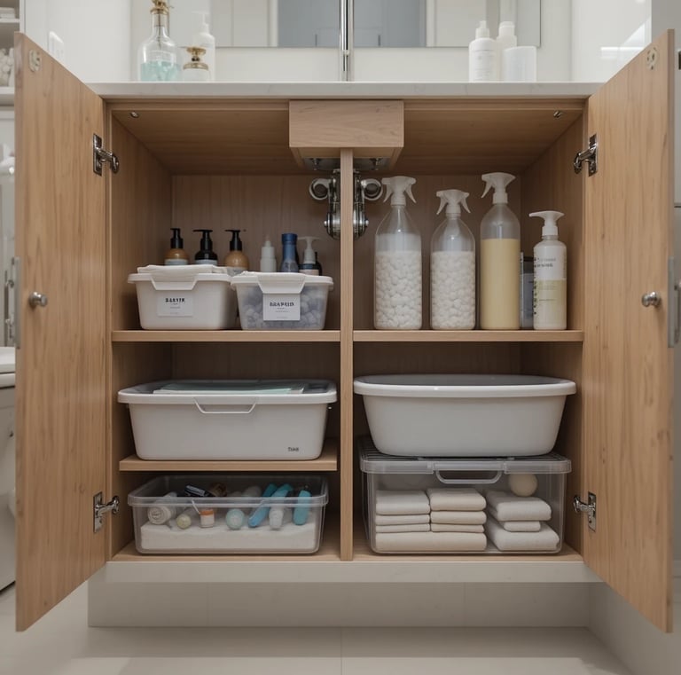 Kitstorack Under Sink Organizer, 2 Tier Under the Sink Storage, Slide out Pull out Cabinet Organizer