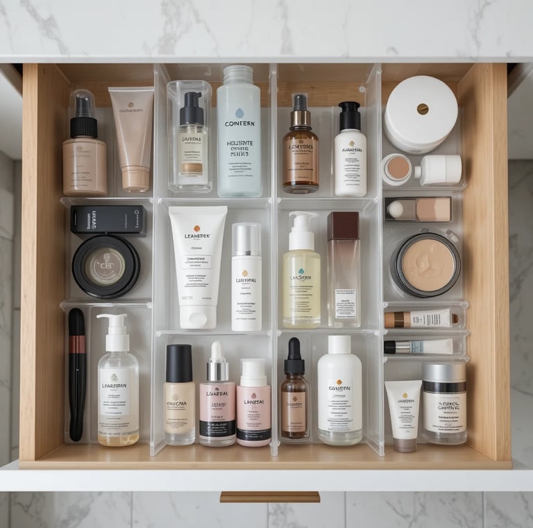 Drawer Dividers with Inserts 