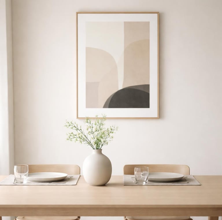 Ceramic Flower Vase Home Decor - Farmhouse Table Vases Rustic Vintage Living Room Kitchen Bedroom De